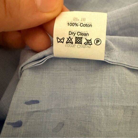 J Crew Tank Top Women Sz 4 Light Blue Ruffle Front Sleeveless Lightweight Cotton - Picture 8 of 10